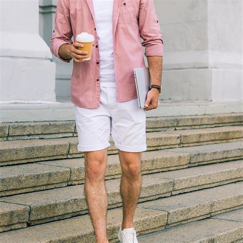 What To Wear With White Shorts Guys Buy And Slay