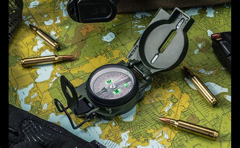 Cammenga Official Us Military Tritium Lensatic Compass Olive Drab Accurate