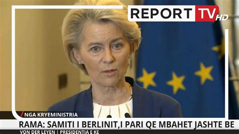 Sulmi N Banjsk Von Der Leyen Kosova Dhe Serbia T Kthehen N Tryez