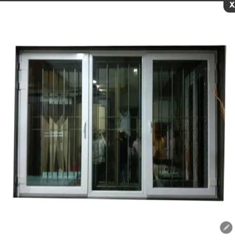 Dimex Toughened Glass Upvc Center Fix Sliding Door Mm At Rs