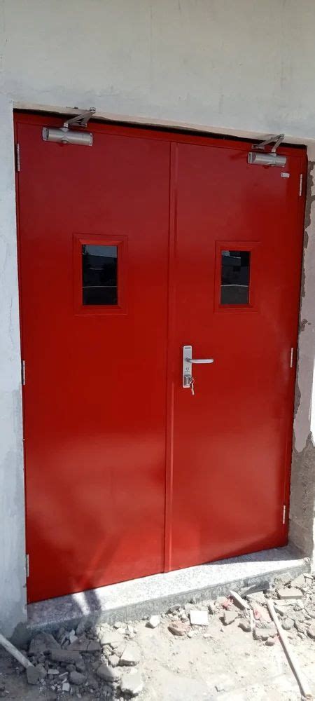 Ms Mild Steel Fire Exit Door Color Coated At Rs Square Meter In