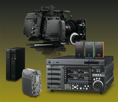 Sony F65 CineAlta Digital Cinema Camera With HDVF-C30W Color Viewfinder ...