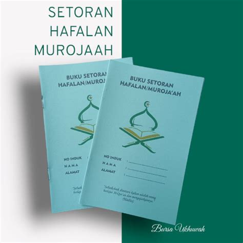 Jual BUKU SETORAN HAFALAN MUROJAAH Shopee Indonesia