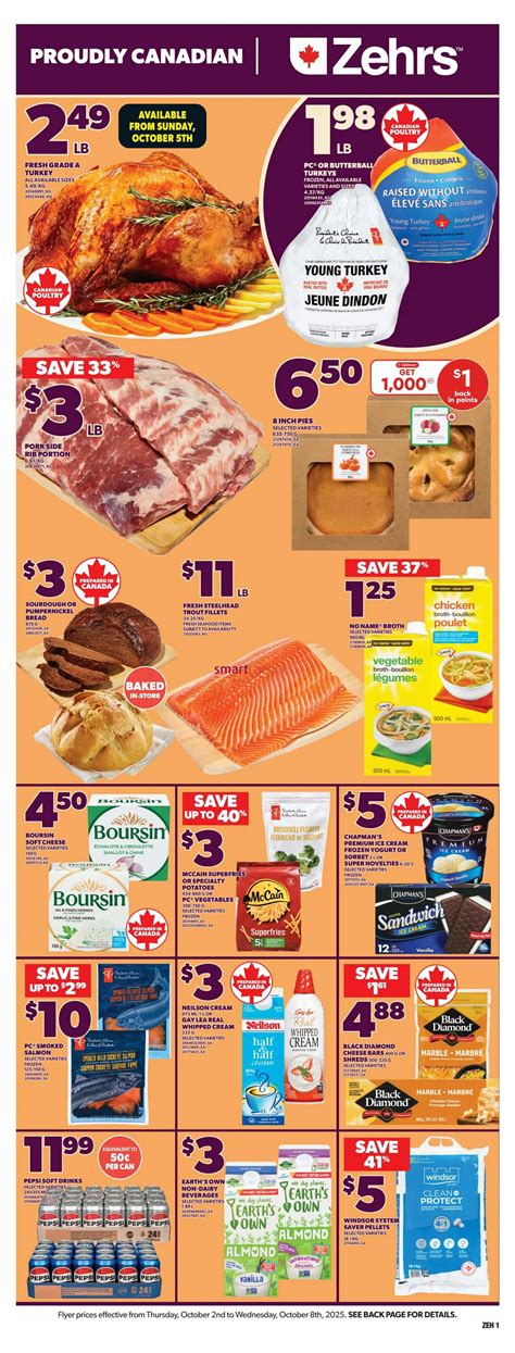 Zehrs Flyer October 2 to 8