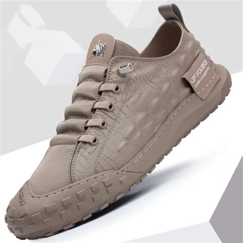 Zapatos De Lona Transpirables Para Hombre Zapatillas C Modas De Seda