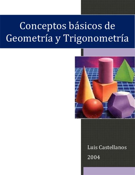 Pdf Conceptos Básicos De Geometría Y Trigonometría