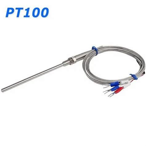 RTD PT100 Temperature Sensor 3 Wire 40 To 450 Deg C At Rs 210 Piece