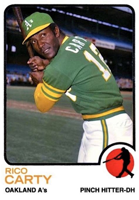 Rico Carty In Oakland Athletics Baseball Oakland Athletics