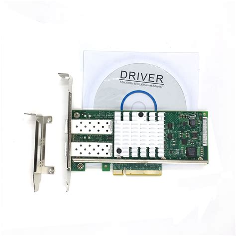 Intel X Da Gigabit Gbe Sfp Dual Port Ethernet Server Network