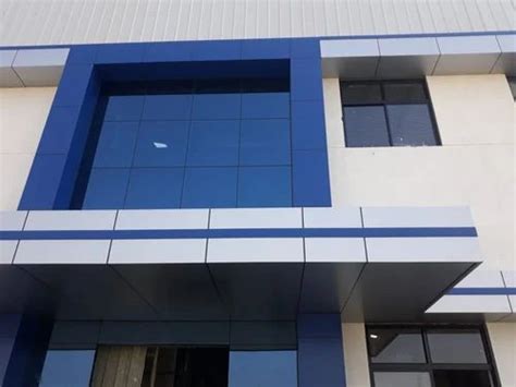 Aluminium Composite Panel Cladding Services At Rs 175 Square Feet एल्युमीनियम कम्पोजिट पैनल