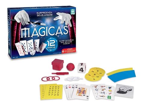 Kit De Mágica 12 Grandes Truques Nig Brinquedos 1200 Mercado Livre