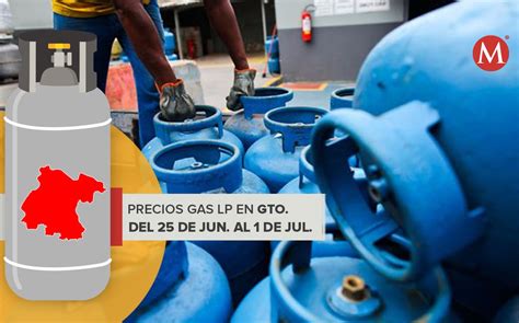 Precio Del Gas LP Del 25 De Junio Al 1 De Julio Para Guanajuato Grupo