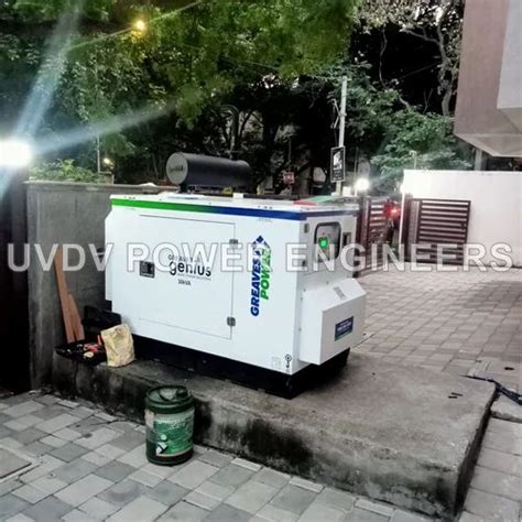 30 Kva Greaves Power Diesel Generator At Rs 350000 Teynampet