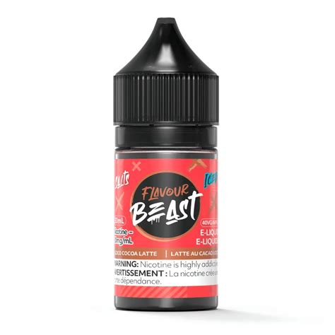 Loco Cocoa Latte Iced Salt By Flavour Beast 32 99 Salk Street Vapor