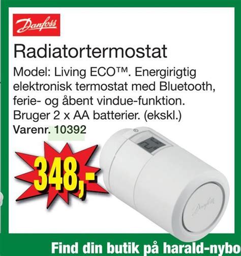 Radiatortermostat Tilbud Hos Harald Nyborg