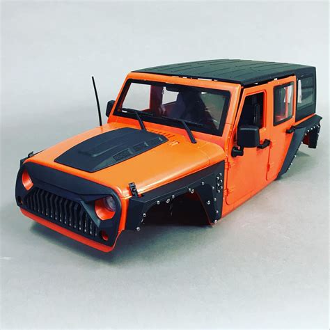 1 10 Scale Jeep Wrangler Body