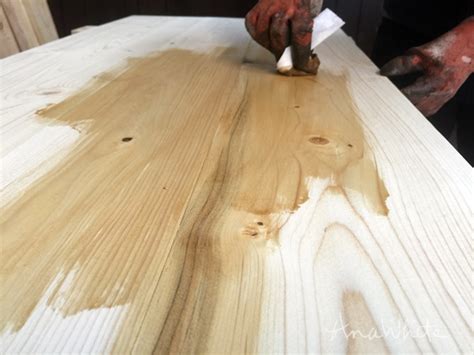 Ultimate Wood Staining Guide Ana White