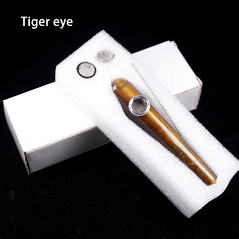 Pierre Vendue Seule Tiger Eye B Ton De Massage En Cristal Naturel