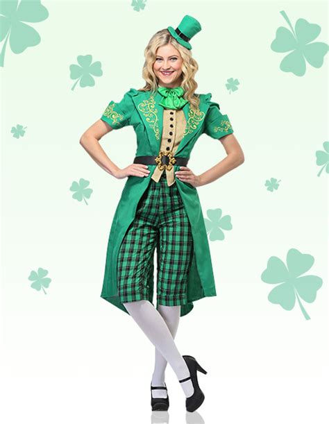 St. Patrick's Day Leprechaun Costumes - HalloweenCostumes.com