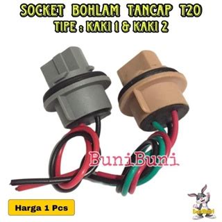 Jual Socket Lampu T Soket Fitting Bohlam Lampu Tancap T Kaki