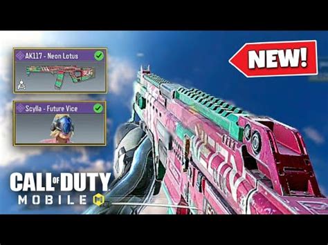 New Ak Neon Lotus Scylla Future Vice In Codm Gameplay S Youtube