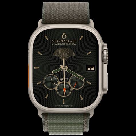 The Open Stromascape Apple Watch Faces Apple Watch Watch Design