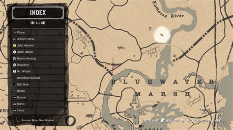 Red Dead Redemption 2 Dreamcatcher Map