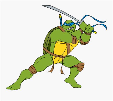 Leonardo Ninja Turtle Png , Free Transparent Clipart - ClipartKey