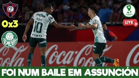 AO VIVO CERRO PORTENO 0X3 PALMEIRAS VERDÃO VENCE NA LIBERTADORES E