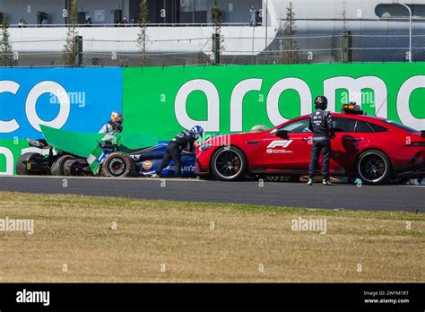 Suzuka Circuit Mie Japan April Daniel Ricciardo And Alex