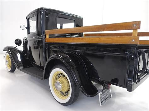 Restored Ford Model B Pickup Added Safety Features