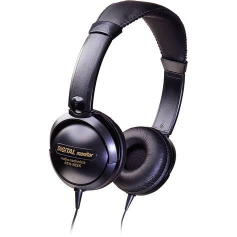 Audio Technica ATH M3X Headphone ATH M3X B H Photo Video