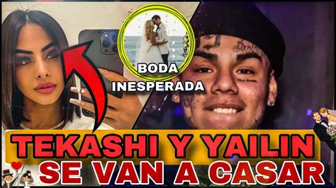 Hay BODA De Yailin Y TEKASHI 6ix9ine OFICIAL YouTube