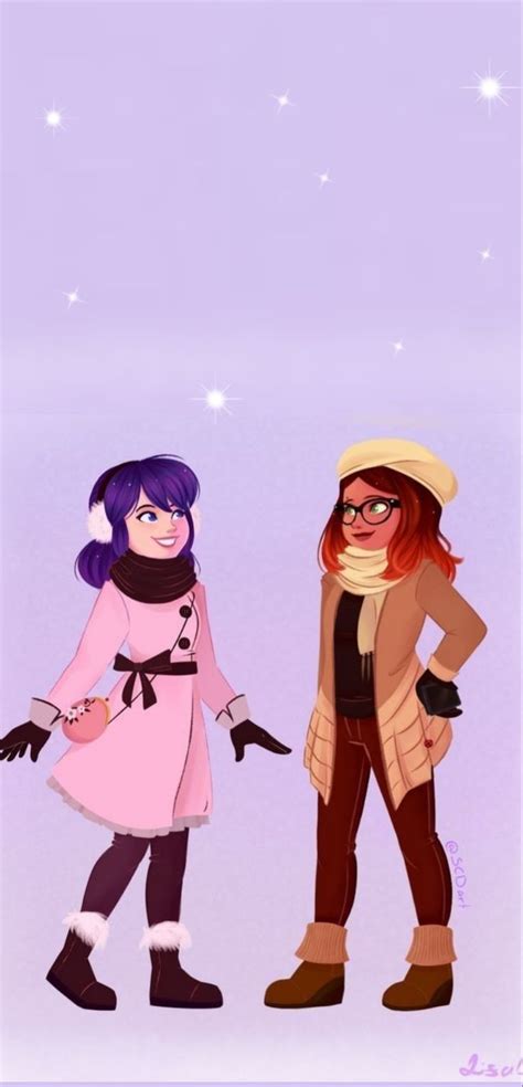 Marinette and alya wallpaper💖 | Mlb wallpaper, Marinette, Alya