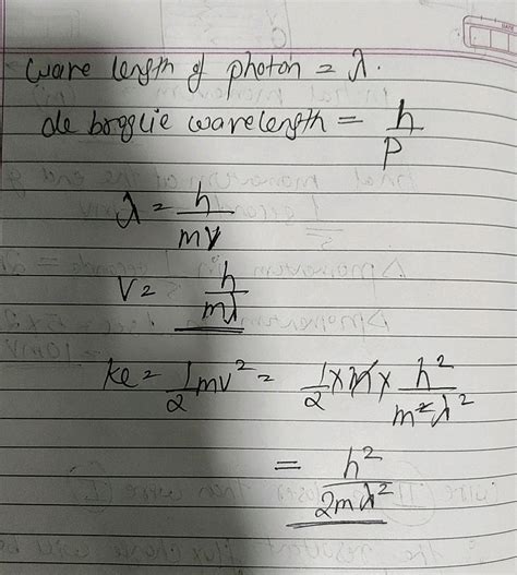 44 The de Broglie wavelength of an electron is same as that of a photon ...