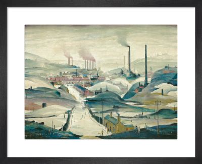 Industrial Scene, 1953 Art Print by L S Lowry | King & McGaw