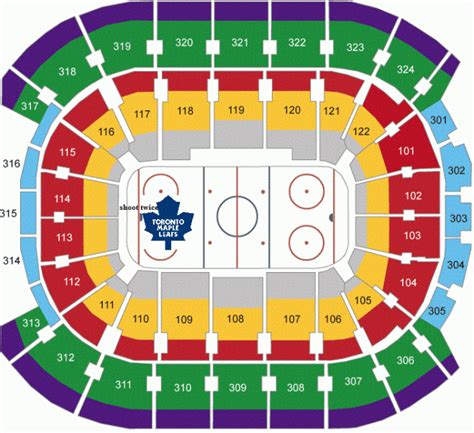 Scotiabank Arena Seating Chart Maple Leafs - Arena Seating Chart