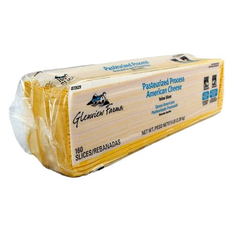 GLENVIEW FARMS PROCESSED CHEESE AMERICAN 160 SLICE US Foods CHEF STORE