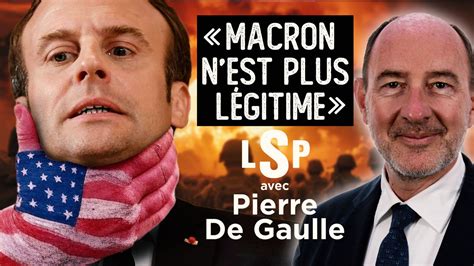 Le Samedi Politique Avec Pierre De Gaulle Avec Macron La France Est