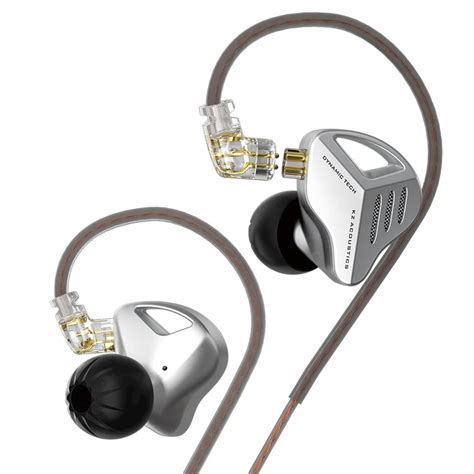 Kz Auriculares Zvx Dynamic Hifi Con Cable Dispositivo De Audio De Metal