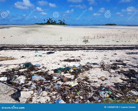 South Tarawa Beach Pollution Editorial Stock Photo - Image of country ...