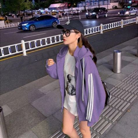 Jual Kaori Oversized Jacket Lilac Basic Jaket Warna Ungu Lilac Shopee