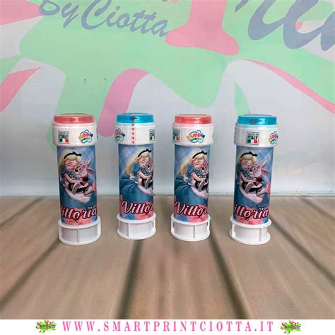 Bolle Di Sapone Personalizzate Alice Nel Paese Delle Meraviglie Smart