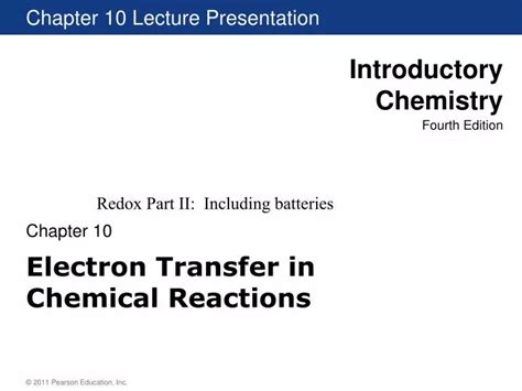 PPT - Electron Transfer in Chemical Reactions PowerPoint Presentation ...