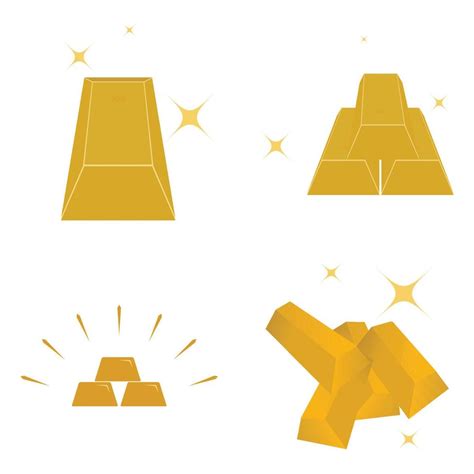 gold bar icon vector 21956020 Vector Art at Vecteezy