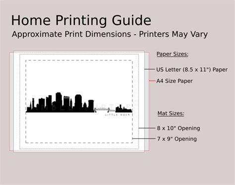 Little Rock Skyline Silhouette Printable Skyline Little - Etsy