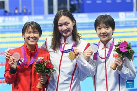 Li Bingjie Wins Women S M Freestyle At Hangzhou Asiad Xinhua