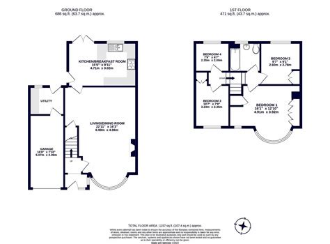 4 Bed End Terrace House For Sale In Brixham Crescent Ruislip Manor