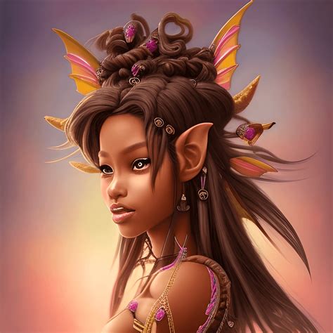 Warrior Barbie Style Brown Skin Bronze Skin Caramel Skin 8k Digital Art