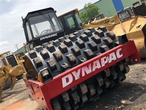 Used Dynapac Ca D Roller With Sheep Pad Foot Compactor